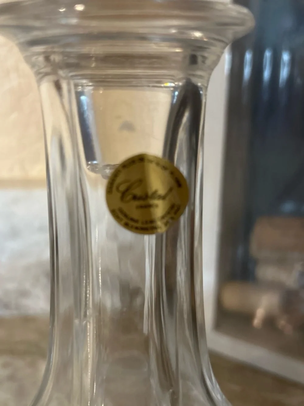 Clear Glass Decanter with Stopper - Home Accents